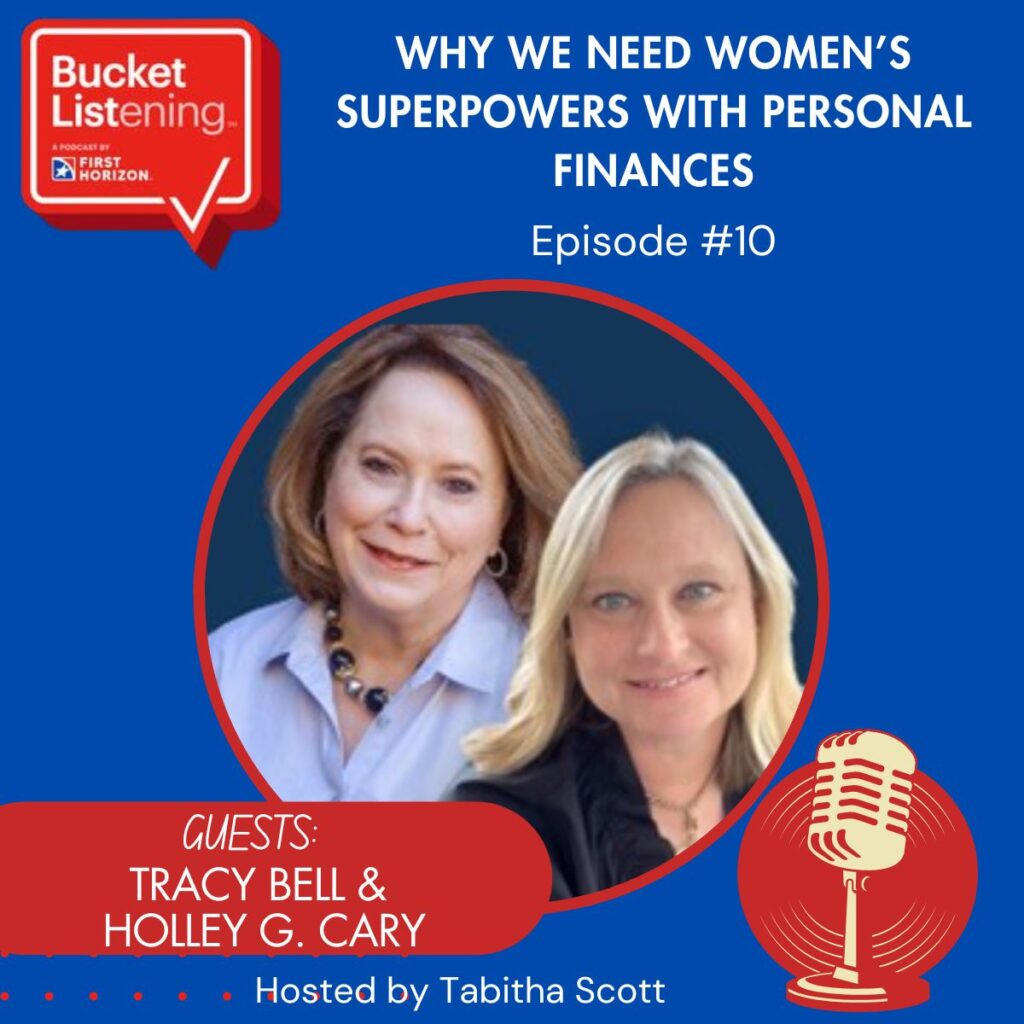 Bucket Listening Podcast Episode 10 - Tracy Bell and Holley Cary